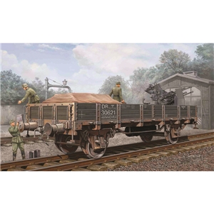 German Railway Gondola Car (Low Sides)
