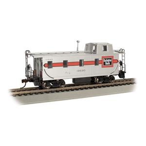Streamlined Caboose with Offset Cupola - Burlington #13530