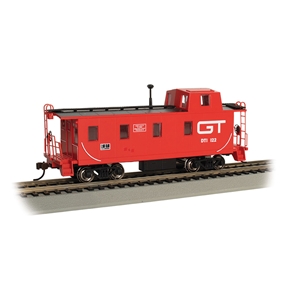Streamlined Caboose with Offset Cupola - Grand Trunk #122