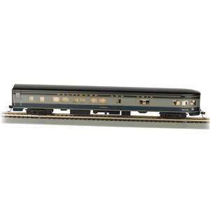 85' Smooth-Side Observation Car - B&O