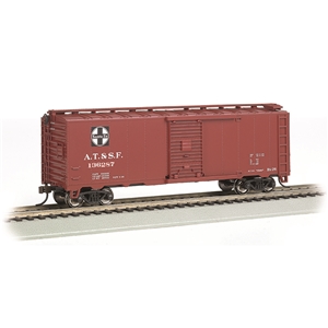 40' Steam Era Box Car - Santa Fe #136287