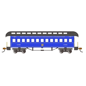 Old Time Coach Clerestory Roof - Coach - B&O Royal Blue