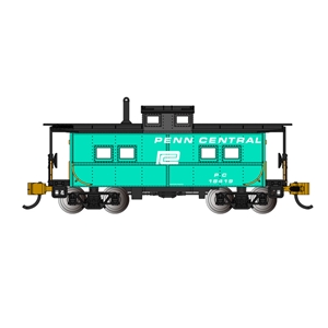 Northeast Steel Caboose - Penn Central #18419 - Jade Green