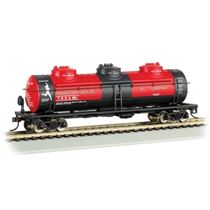 40' Three-Dome Tank Car - Transcontinental Oil Company