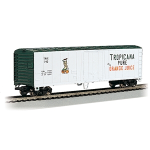 50' Steel Reefer - Tropicana - White & Green