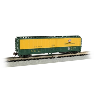 ACF 50' Steel Reefer - Couplers Chicago & Northwestern