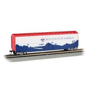 50' Plug-Door Box Car - Boy Scouts Of America - Adventure Landscape