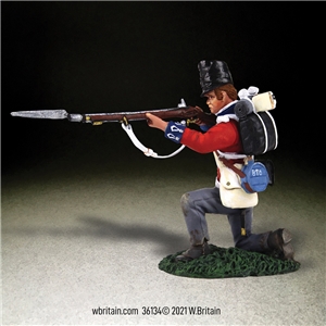 British 1st Battalion Foot Guards Kneeling Firing