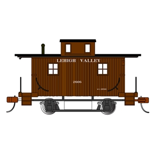 Bobber Caboose - Lehigh Valley