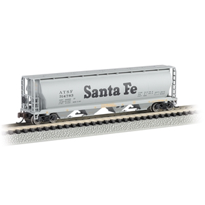 Canadian 4-Bay Cylindrical Grain Hopper - Hopper - Santa Fe