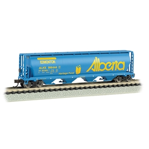 Canadian 4-Bay Cylindrical Grain Hopper - Alberta