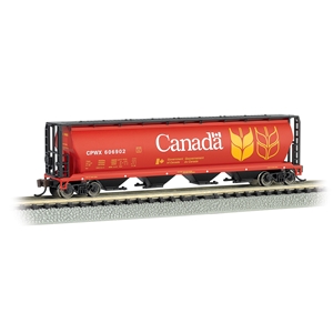 Canadian 4-Bay Cylindrical Grain Hopper - Canada Grain