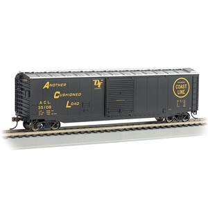 50' Sliding Door Box Car (w/Roof Walk) - Atlantic Coast Line