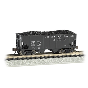 USRA 55 Ton 2-Bay Hopper - Chesapeake & Ohio