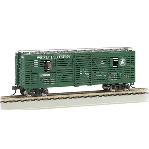 40' Stock Car - Southern with Horses (Animated)