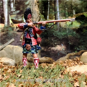 42nd Foot Royal Highland Reg Grenadier Standing Firing, No 2, 1758-63