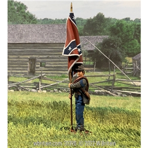 Confederate Army of Northern Virginia Flag at Rest