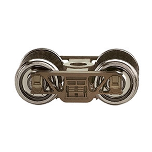 Andrews Leaf Spring Trucks With Metal Wheels (1 Pair)