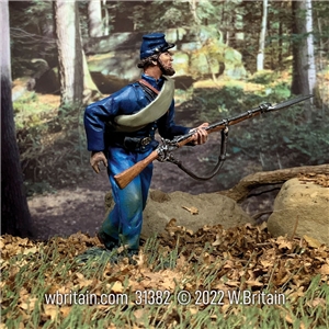 Federal Irish Brigade Advancing Loading, No 1