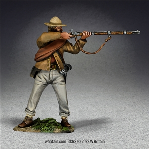 Confederate Infantry Standing Firing, No 4