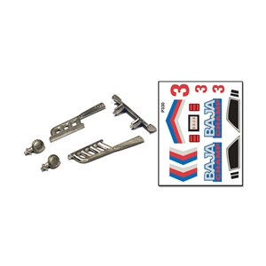 Baja Champ Custom Parts with Decals