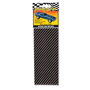 Black Carbon Stick-On Detail