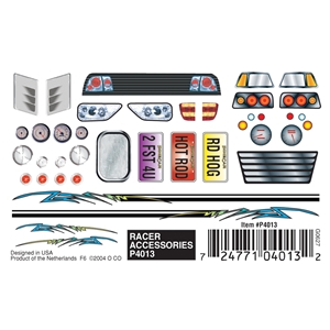 Racer Accessories Dry Transfer