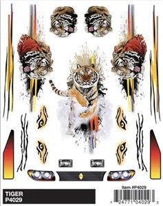 Tiger Dry Transfer