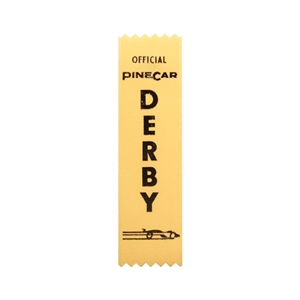 PineCar Race Official/Special Award Ribbons (x10)