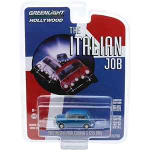The Italian Job (1969 Movie) 1967 Austin Mini Cooper - Blue