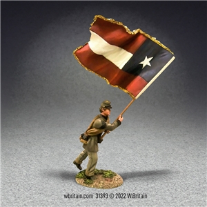 Confederate 5th Texas "Lone Star" Flagbearer