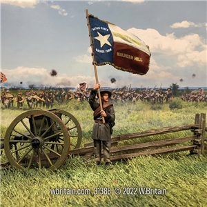 Confederate 1st Texas Flag - Wigfall Pattern