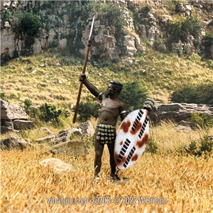 Zulu Warrior Signalling, 1879