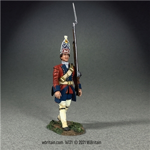 British 60th Regiment of Foot Marching, 1760-67