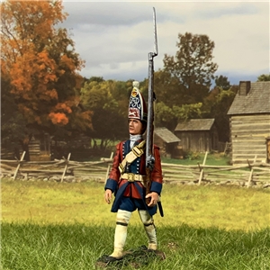 British 60th Regiment of Foot Marching, 1760-67