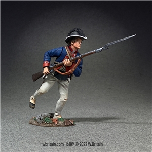 Wayne's Legion of the United States Infantryman Running, 1794, No 1