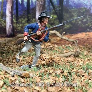 Wayne's Legion of the United States Infantryman Running, 1794, No 1