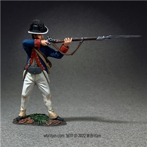 Wayne's Legion of the United States Infantryman Standing Firing, 1794