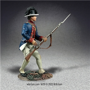 Wayne's Legion of the United States Infantryman Advancing Loading 1794