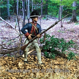 Wayne's Legion of the United States Infantryman Advancing Loading 1794