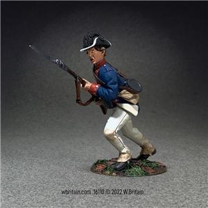 Wayne's Legion of the United States Infantryman Running, 1794, No 2