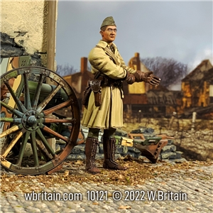 U.S. Captain Harry S. Truman, 129th Field Art., 35th Div, France 1918