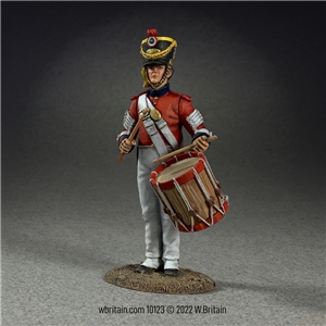 Mexican Infantry Drummer, 1836