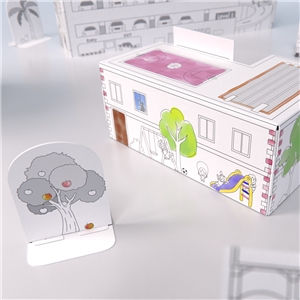 3D Paper Model Kit - City Life