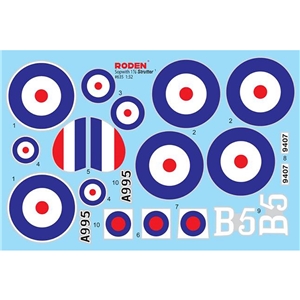 British Sopwith 1½ Strutter WWI two-seat Fighter, 1916/17