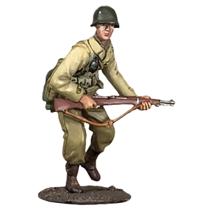 U.S. Armored Infantryman Advancing, 1943-45