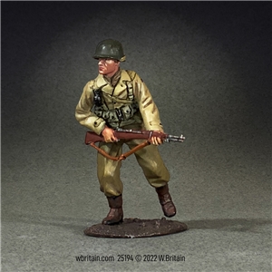 U.S. Armored Infantryman Advancing, 1943-45