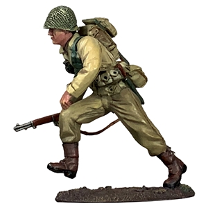 U.S. Infantryman Running, No 2, 1943-45​​​​​​
