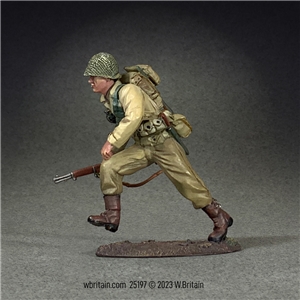 U.S. Infantryman Running, No 2, 1943-45​​​​​​
