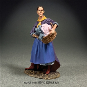 Miss Alice on Laundry Day, 1855-65